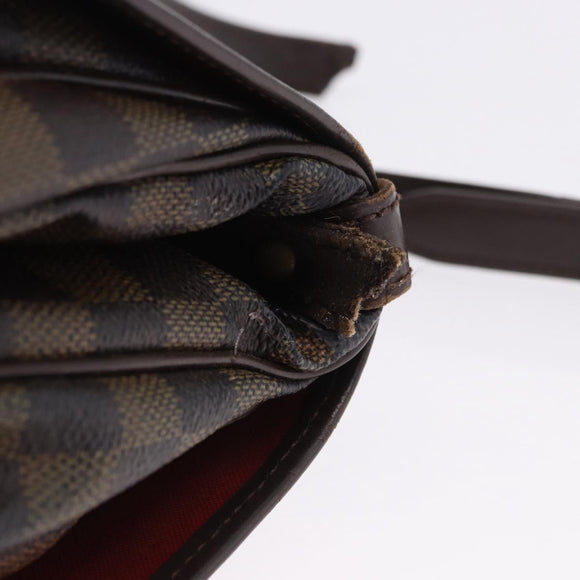 LOUIS VUITTON Damier Ebene Saumur 30 Shoulder Bag SPO N48081 LV Auth 200290