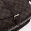 LOUIS VUITTON Damier Ebene Saumur 30 Shoulder Bag SPO N48081 LV Auth 200290-19