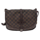 LOUIS VUITTON Damier Ebene Saumur 30 Shoulder Bag SPO N48081 LV Auth 200290-2