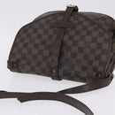 LOUIS VUITTON Damier Ebene Saumur 30 Shoulder Bag SPO N48081 LV Auth 200290-6