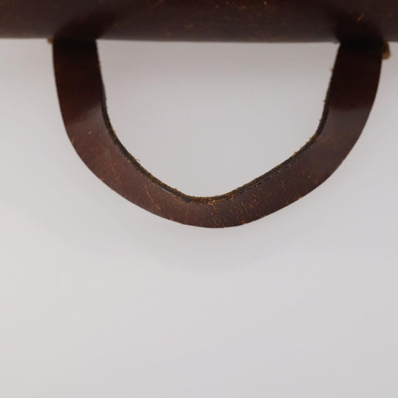 FENDI Zucca Canvas Backpack Brown Black Auth 200298
