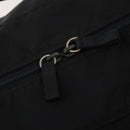 PRADA Boston Bag Nylon 2way Black Silver Auth 200299A-20