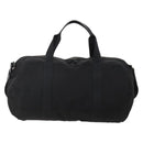 PRADA Boston Bag Nylon 2way Black Silver Auth 200299A-2