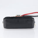 Christian Louboutin Chain Shoulder Bag Leather Black Gold Auth 200300A-5