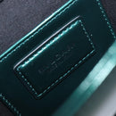 BVLGARI Serpenti Forever Chain Bag Patent Leather Green Gold Auth 200301V-18