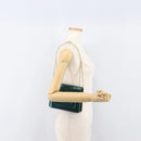 BVLGARI Serpenti Forever Chain Bag Patent Leather Green Gold Auth 200301V-26
