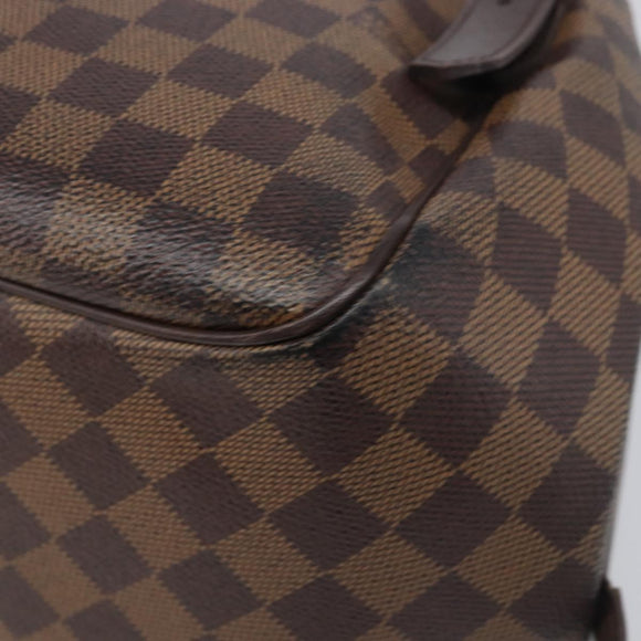 LOUIS VUITTON Damier Ebene Belem MM Hand Bag N51174 LV Auth 200303