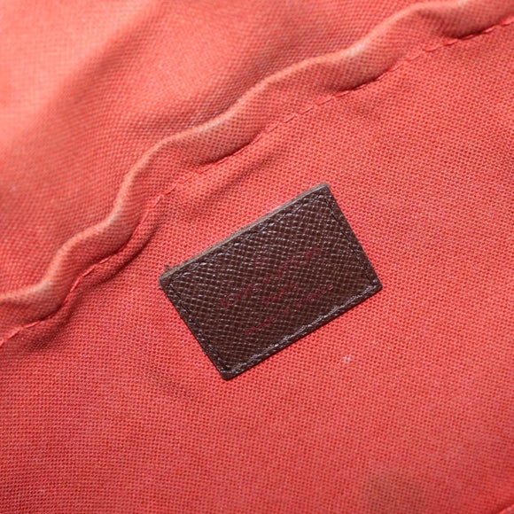 LOUIS VUITTON Damier Ebene Belem MM Hand Bag N51174 LV Auth 200303
