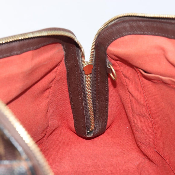 LOUIS VUITTON Damier Ebene Belem MM Hand Bag N51174 LV Auth 200303