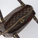 LOUIS VUITTON Damier Ebene Belem MM Hand Bag N51174 LV Auth 200303-6