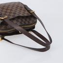 LOUIS VUITTON Damier Ebene Belem MM Hand Bag N51174 LV Auth 200303-7
