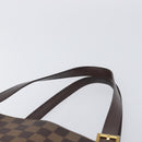 LOUIS VUITTON Damier Ebene Belem MM Hand Bag N51174 LV Auth 200303-8