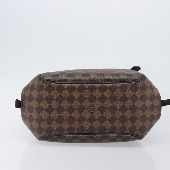 LOUIS VUITTON Damier Ebene Belem MM Hand Bag N51174 LV Auth 200303