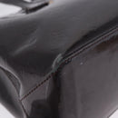 LOUIS VUITTON Monogram Vernis Wilshire PM Hand Bag Amarante M93641 Auth 200333-15