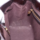 LOUIS VUITTON Monogram Vernis Wilshire PM Hand Bag Amarante M93641 Auth 200333-22