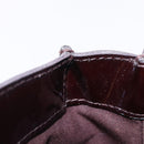 LOUIS VUITTON Monogram Vernis Wilshire PM Hand Bag Amarante M93641 Auth 200333-12