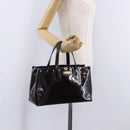 LOUIS VUITTON Monogram Vernis Wilshire PM Hand Bag Amarante M93641 Auth 200333-25