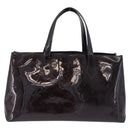 LOUIS VUITTON Monogram Vernis Wilshire PM Hand Bag Amarante M93641 Auth 200333-2