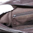 GUCCI GG Canvas Hand Bag Dark Brown 33890 Auth 200335-20