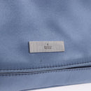 GUCCI Chain Shoulder Bag Satin Blue Auth 200336V-18