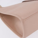 GUCCI Jackie Hand Bag Leather Pink Gold 002 1068 2404 Auth 200338V-12