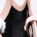 GUCCI Jackie Hand Bag Leather Pink Gold 002 1068 2404 Auth 200338V-19