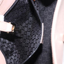 GUCCI Jackie Hand Bag Leather Pink Gold 002 1068 2404 Auth 200338V-21