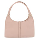GUCCI Jackie Hand Bag Leather Pink Gold 002 1068 2404 Auth 200338V-3