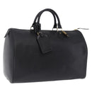 LOUIS VUITTON Epi Speedy 35 Hand Bag Black M42992 LV Auth 200342V-1