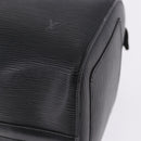 LOUIS VUITTON Epi Speedy 35 Hand Bag Black M42992 LV Auth 200342V-17