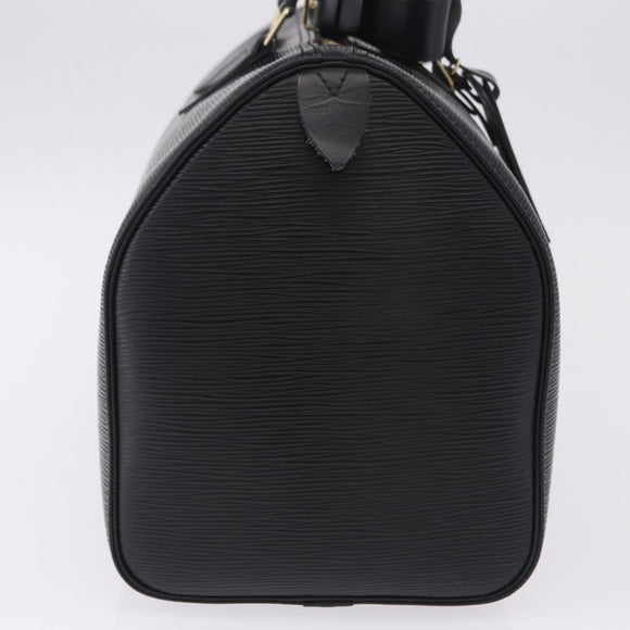 LOUIS VUITTON Epi Speedy 35 Hand Bag Black M42992 LV Auth 200342V