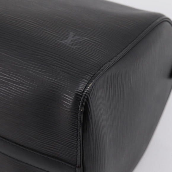 LOUIS VUITTON Epi Speedy 35 Hand Bag Noir black M42992 LV Auth 200343V