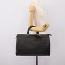 LOUIS VUITTON Epi Speedy 35 Hand Bag Noir black M42992 LV Auth 200343V-22