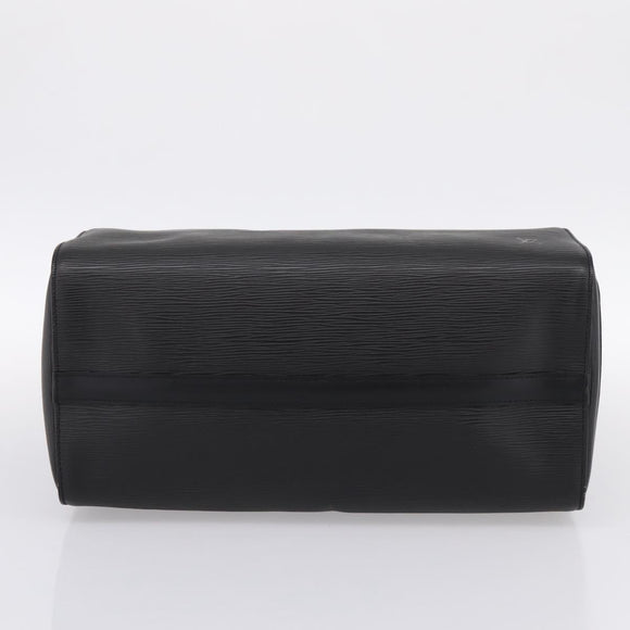 LOUIS VUITTON Epi Speedy 35 Hand Bag Noir black M42992 LV Auth 200343V