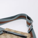 GUCCI GG Canvas Sherry Line Waist Bag Outlet Beige Silver 162962 Auth 200345A-8