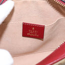 GUCCI Micro GG Doraemon Shoulder Bag PVC Leather Beige 647784 Auth 200346M-18