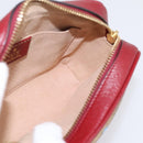 GUCCI Micro GG Doraemon Shoulder Bag PVC Leather Beige 647784 Auth 200346M-19
