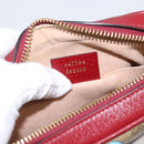 GUCCI Micro GG Doraemon Shoulder Bag PVC Leather Beige 647784 Auth 200346M-11