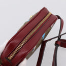 GUCCI Micro GG Doraemon Shoulder Bag PVC Leather Beige 647784 Auth 200346M-6