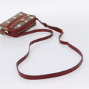 GUCCI Micro GG Doraemon Shoulder Bag PVC Leather Beige 647784 Auth 200346M-7