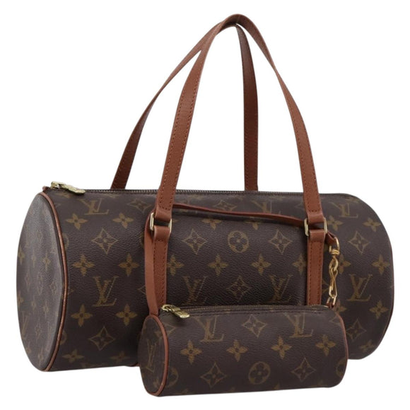 LOUIS VUITTON Monogram Papillon 30 Hand Bag Vintage M51365 LV Auth 200349A