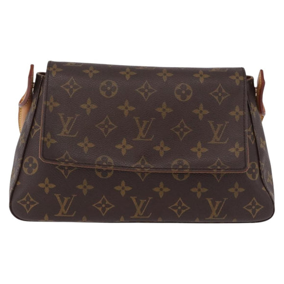 LOUIS VUITTON Monogram Mini Looping Shoulder Bag M51147 LV Auth 200350V