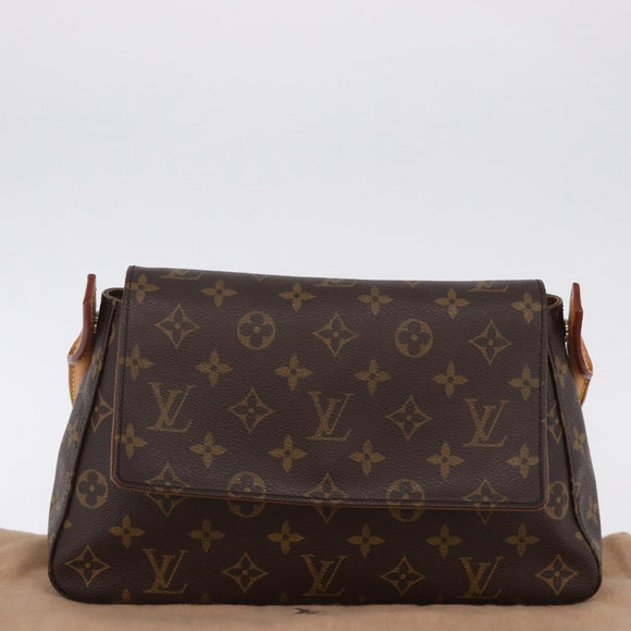 LOUIS VUITTON Monogram Mini Looping Shoulder Bag M51147 LV Auth 200350V