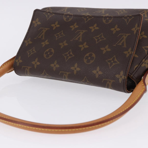 LOUIS VUITTON Monogram Mini Looping Shoulder Bag M51147 LV Auth 200350V