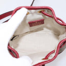 GUCCI Micro GG Doraemon Shoulder Bag 647801 Beige Gold Tone 647801 Auth 200352M-10