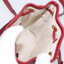 GUCCI Micro GG Doraemon Shoulder Bag 647801 Beige Gold Tone 647801 Auth 200352M-19