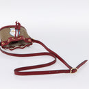 GUCCI Micro GG Doraemon Shoulder Bag 647801 Beige Gold Tone 647801 Auth 200352M-7