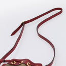 GUCCI Micro GG Doraemon Shoulder Bag 647801 Beige Gold Tone 647801 Auth 200352M-8