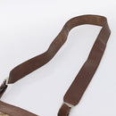 GUCCI GG Canvas Shoulder Bag Beige Silver 92560 Auth 200354-8