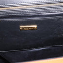 Miu Miu Hand Bag Canvas Multicolor Gold Tone Auth 200355A-18